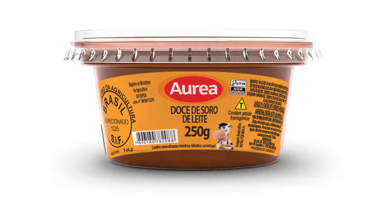 DOCE SORO DE LEITE AUREA 250G