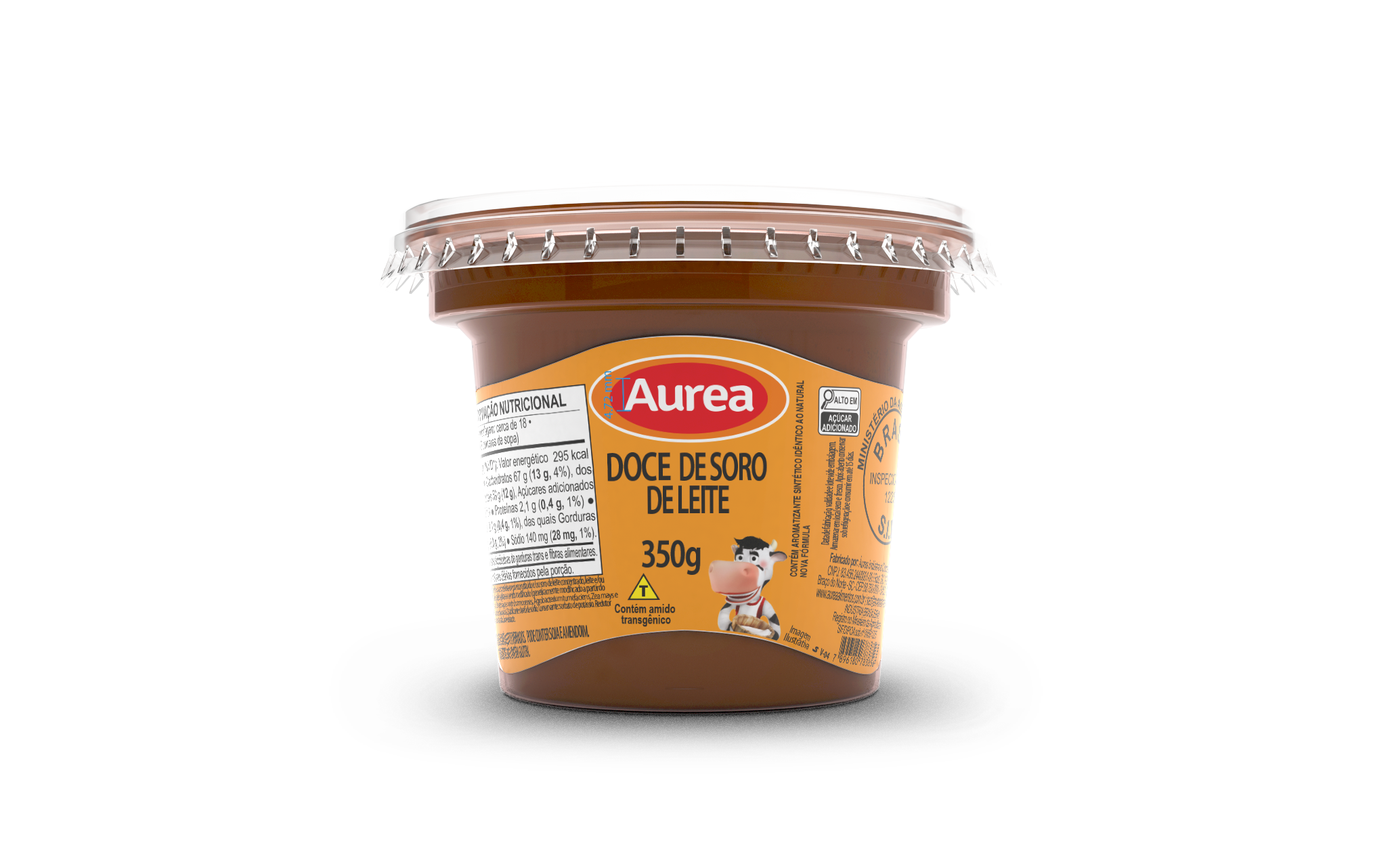DOCE SORO DE LEITE AUREA 350G