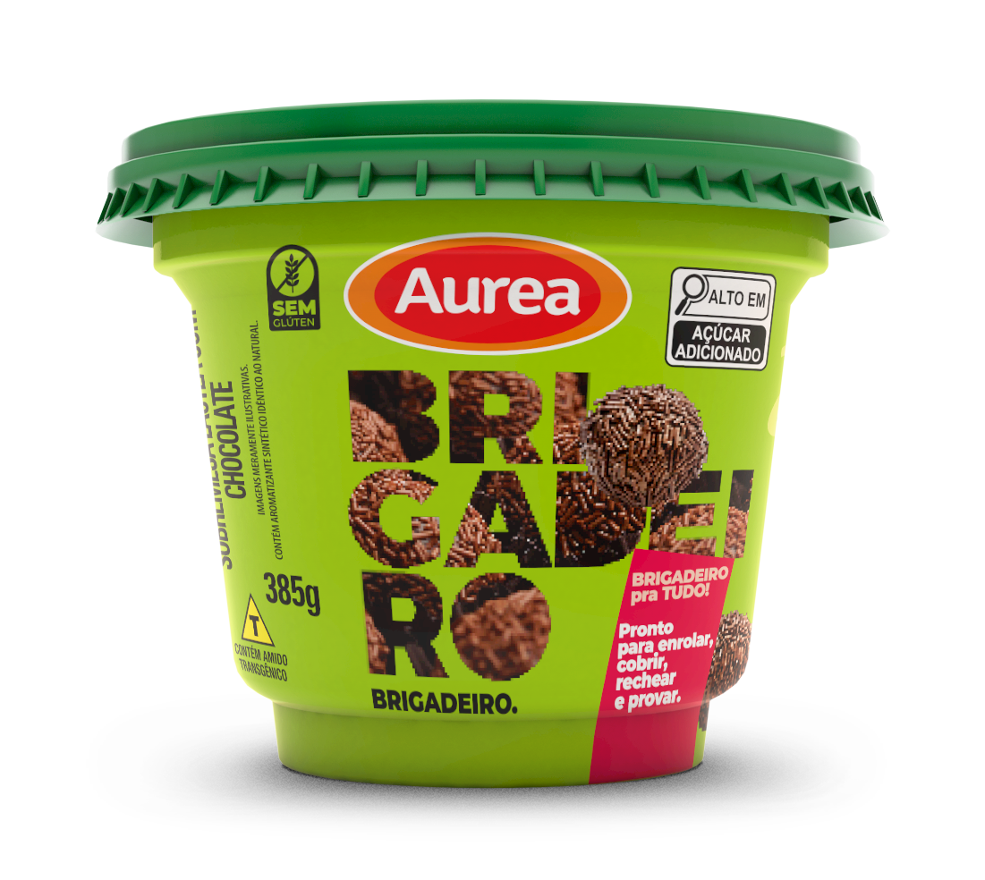 SOBREMESA BRIGADEIRO AUREA 385G