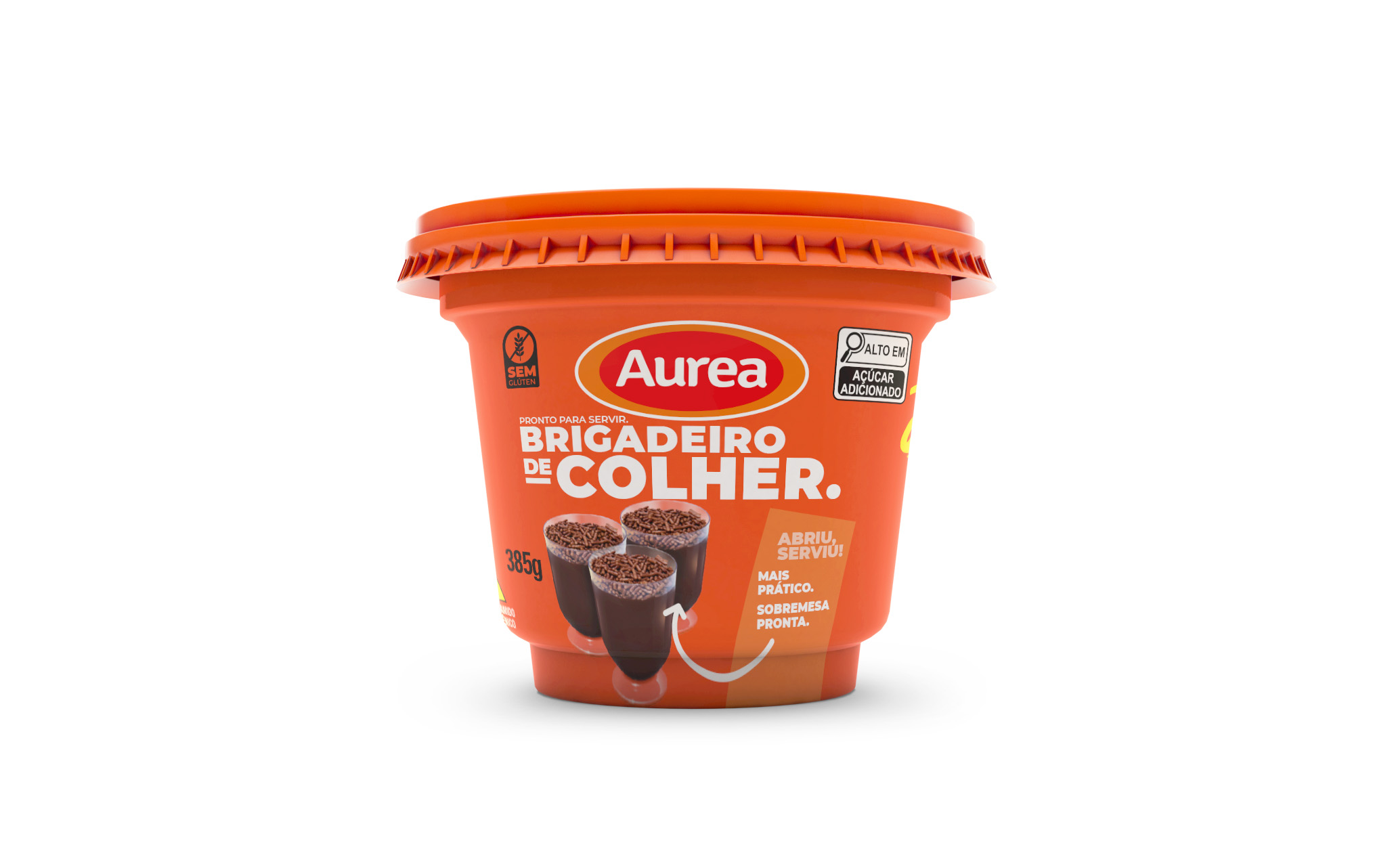 SOBREMESA BRIGADEIRO DE COLHER AUREA 385G
