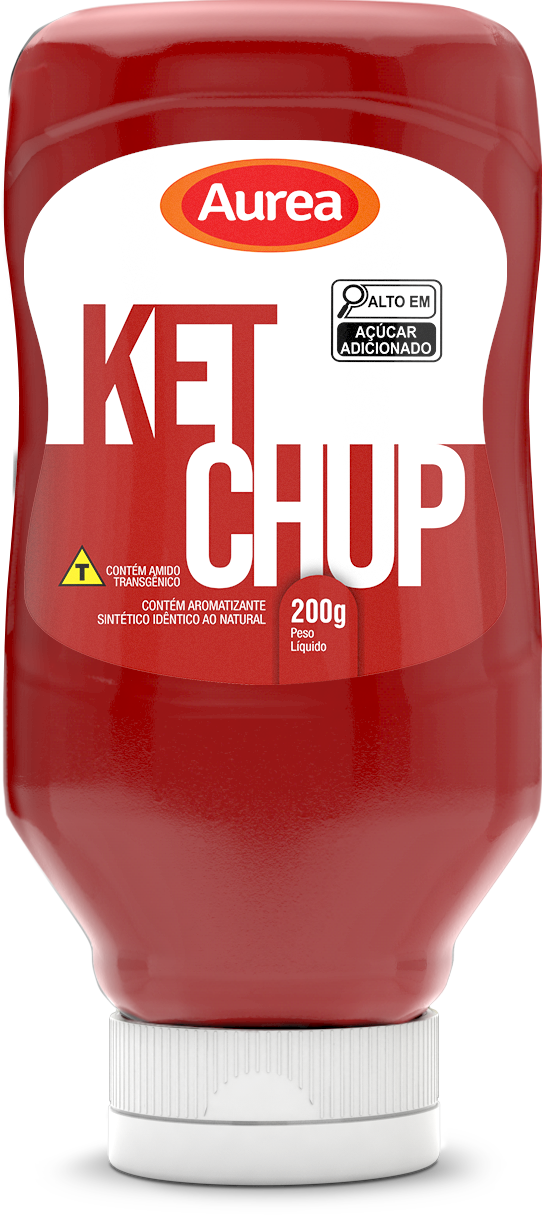 MOLHO KETCHUP AUREA 390G